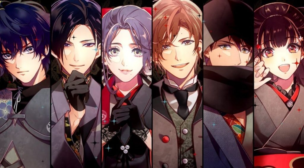 Otome Visual Novel Meiji Katsugeki Haikara Ryuuseigumi Seibai Shimaseu Yonaoshi Kagyou Chega 