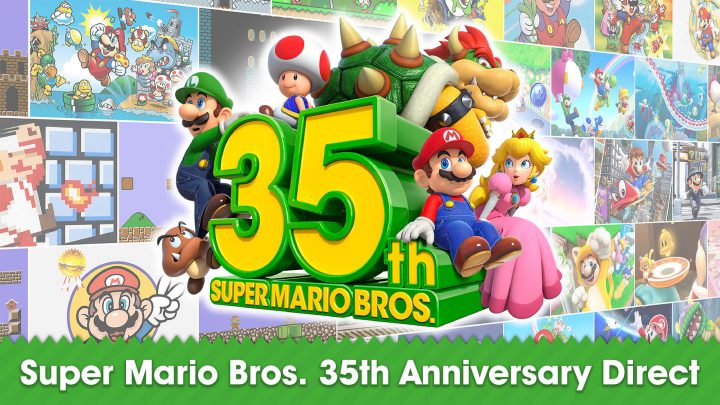 Nintendo lança a Super Mario Bros. 35th Anniversary Direct; Assista aqui