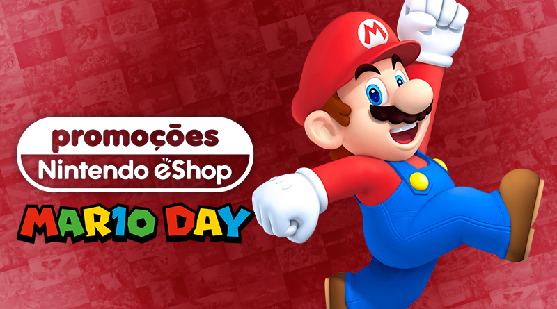 Happy MAR10 Day | Ofertas de até 35% de desconto na eShop Brasil em jogos como Luigi’s Mansion 3, Super Mario Maker 2, Super Mario Party, e mais