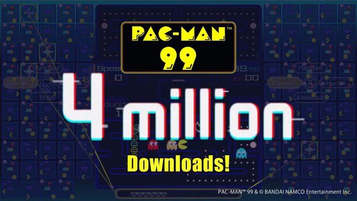 Pac-Man 99 já foi baixado mais de quatro milhões de vezes; Mais conteúdo de DLC a caminho